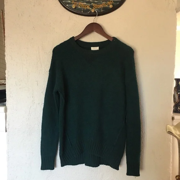 Caslon Teal Cozy Pullover Sweater - Picture 4 of 8